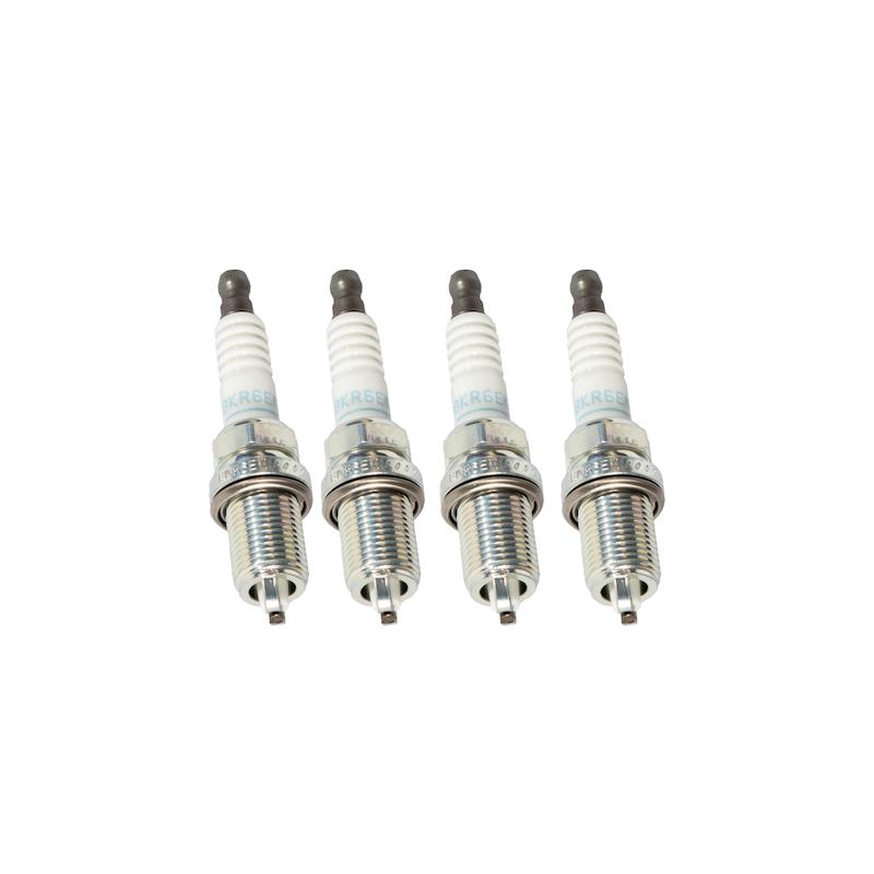 شمع  NGK مدل دو پلاتین پایه کوتاه کد BKR6EK 2288 بسته 4 عددی
