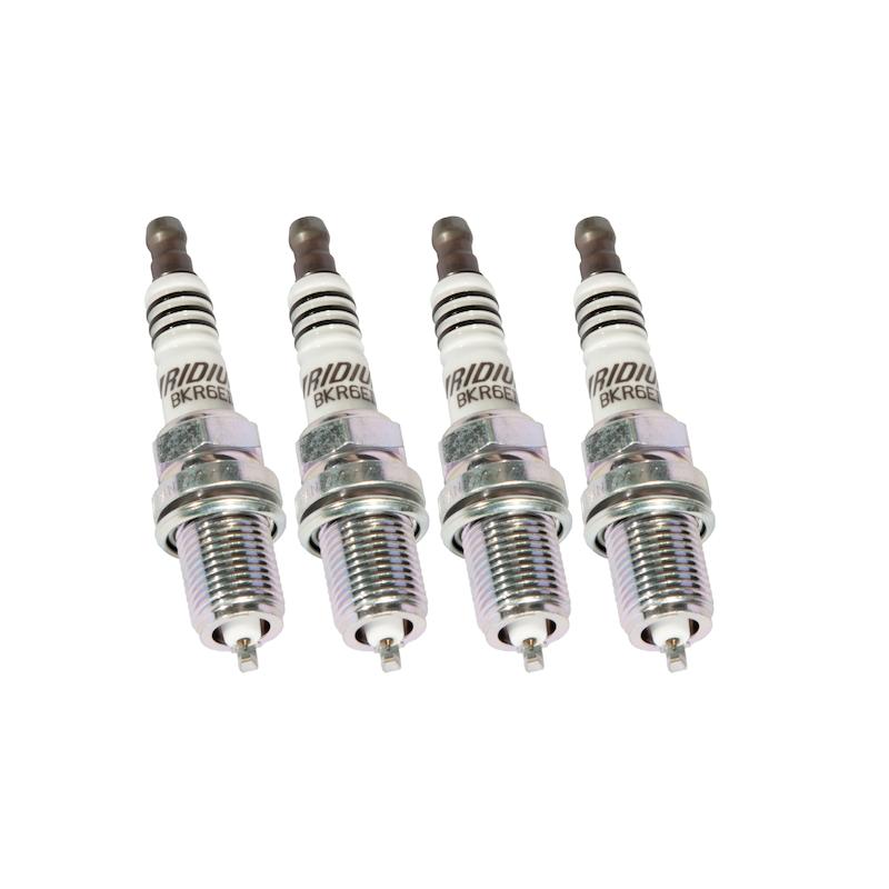 شمع خودرو NGK مدل سوزنی ایریدیوم پایه معمولی کد BKR6ELX-6418 بسته 4 عددی
