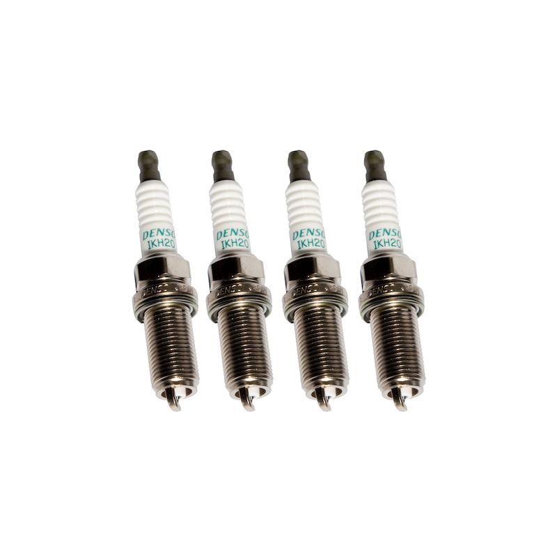 شمع خودرو DENSO مدل سوزنی ایریدیوم پایه بلند TU5  کد IKH20-5344 بسته 4 عددی