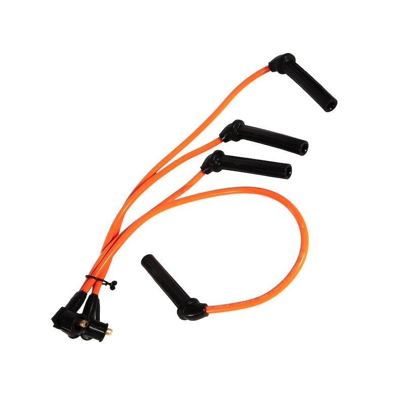 وایر شمع تقویتی خودرو NGK کد NGK15 مناسب برای تیبا،ساینا،کوییک،پراید‌یورو4 بسته 4 عددی