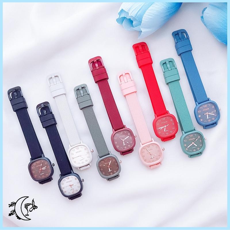 ساعت سیلیکونی مکعب 