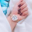 ساعت چرمی طرح کارتیر