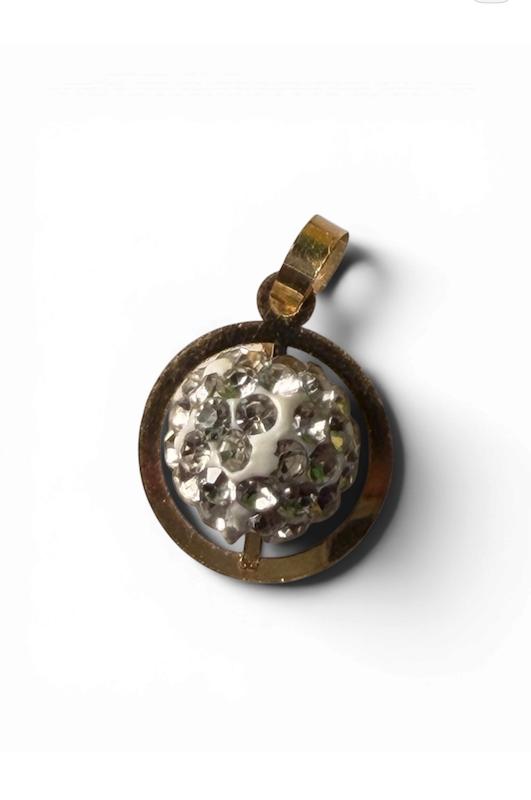 آویز گوی سفید کد ۸۵ 