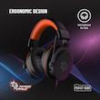 هدفون گیمینگ پرودو، Porodo PDX417 RGB Gaming Headphones، هدفون بازی مشکی، هدفون حرفه‌ای گیمینگ، RGB Gaming Headset