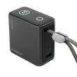 پاوربانک 15000mAh، Powerology پاوربانک، پاوربانک PD 45W، پاوربانک QC 22.5W، شارژر همراه سریع، پاوربانک کوچک و جمع‌وجور PPBCHA60BK | PPBCHA60GY با گارانتی