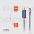 کابل Lightning به HDMI پرودو، Porodo Lightning to HDMI Cable، PD-CBL0017-BK، کابل انتقال تصویر آیفون به تلویزیون، کابل HDMI برای آیفون، کابل ویدئو آیفون با گارانتی