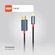 کابل Lightning به HDMI پرودو، Porodo Lightning to HDMI Cable، PD-CBL0017-BK، کابل انتقال تصویر آیفون به تلویزیون، کابل HDMI برای آیفون، کابل ویدئو آیفون با گارانتی