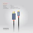 کابل Lightning به HDMI پرودو، Porodo Lightning to HDMI Cable، PD-CBL0017-BK، کابل انتقال تصویر آیفون به تلویزیون، کابل HDMI برای آیفون، کابل ویدئو آیفون با گارانتی