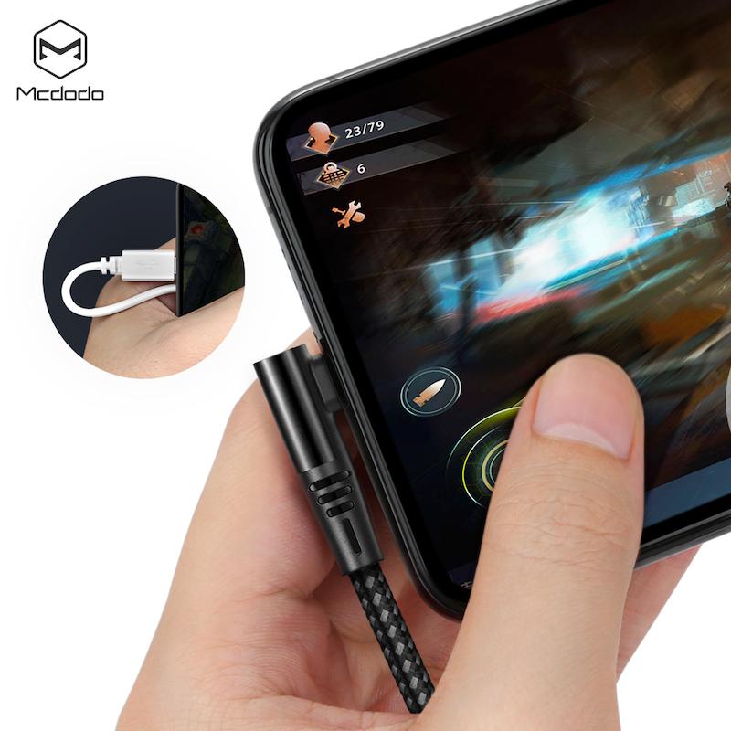 کابل Lightning به HDMI مک‌دودو، Mcdodo CA-6400، کابل انتقال تصویر آیفون به تلویزیون، کابل HDMI برای iPhone و iPad، کابل 4K Lightning HD، کابل با روکش کنفی مک‌دودو 