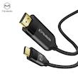 کابل Type-C به HDMI مک‌دودو،Mcdodo CA-588، کابل انتقال تصویر 4K، کابل HDMI برای گوشی و لپ‌تاپ، کابل Type-C HDMI مقاوم، کابل کنفی مک‌دودو