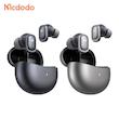 مترجم هوشمند بلوتوثی مک‌دودو، Mcdodo HP-822 AI Real-Time Translator, هدفون TWS با ترجمه زنده، هدفون بی‌سیم ترجمه‌گر، ترجمه هم‌زمان AI، Handsfree با ترجمه زنده نقره ای با گارانتی