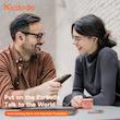 مترجم هوشمند بلوتوثی مک‌دودو، Mcdodo HP-822 AI Real-Time Translator, هدفون TWS با ترجمه زنده، هدفون بی‌سیم ترجمه‌گر، ترجمه هم‌زمان AI، Handsfree با ترجمه زنده نقره ای با گارانتی