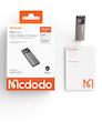 آداپتور بی‌سیم خودرو مک‌دودو،Mcdodo Wireless Car Adapter OT-825، تبدیل بلوتوث خودرو، بلوتوث خودرو Mcdodo، پخش موسیقی بی‌سیم در ماشین، آداپتور بلوتوث دار ماشین با گارانتی