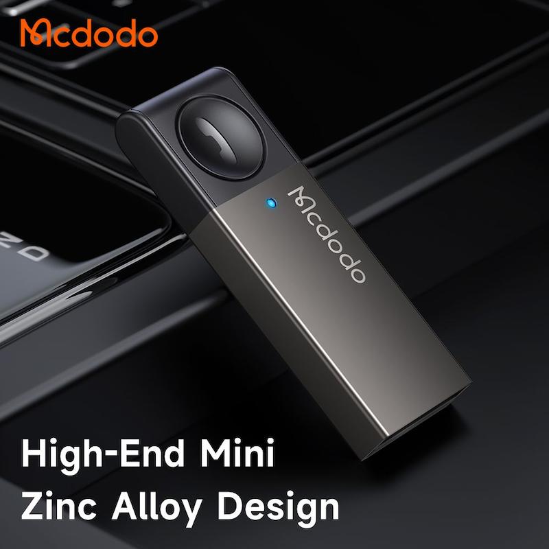 آداپتور بی‌سیم خودرو مک‌دودو،Mcdodo Wireless Car Adapter OT-825، تبدیل بلوتوث خودرو، بلوتوث خودرو Mcdodo، پخش موسیقی بی‌سیم در ماشین، آداپتور بلوتوث دار ماشین با گارانتی