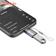 مبدل USB به Lightning مک‌دودو، Mcdodo OT-739 OTG Converter، تبدیل USB به Lightning OTG، اتصال فلش به آیفون، تبدیل OTG برای آیفون و آیپد، مبدل USB به آیفون با گارانتی