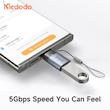 مبدل OTG مک‌دودو، Mcdodo OT-740, مبدل USB-A به USB-C، OTG USB A to USB C Converter، اتصال فلش به موبایل، تبدیل USB-C به USB-A، مبدل USB کاربردی با گارانتی