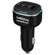 شارژر فندکی پاورولوژی ۱۴۰ وات، Powerology 140W Triple-Port Car Charger، شارژر فندکی USB-C و USB-A، شارژ سریع خودرو، شارژر ماشین چند پورت PCCSR025BKGYC