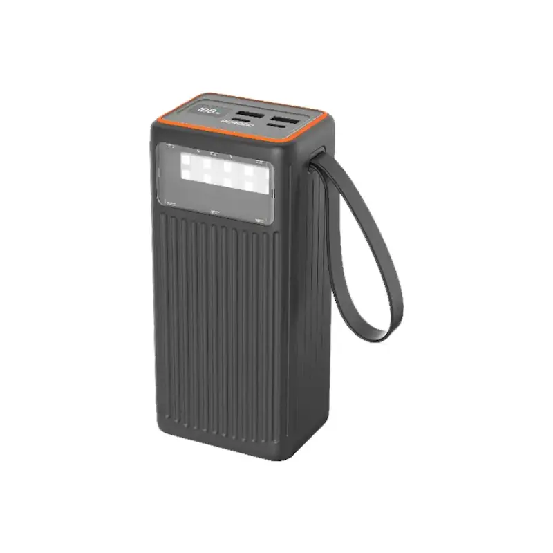 پاوربانک ۴۰۰۰۰ mAh، Porodo 40000mAh Power Bank، پاوربانک PD 65W، شارژ سریع پرودو، پاوربانک چند دستگاه، شارژ هم‌زمان چند دستگاه PDPBFCH078BK با گارانتی