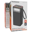 پاوربانک ۴۰۰۰۰ mAh، Porodo 40000mAh Power Bank، پاوربانک PD 65W، شارژ سریع پرودو، پاوربانک چند دستگاه، شارژ هم‌زمان چند دستگاه PDPBFCH078BK با گارانتی