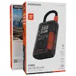 کمپرسور باد شارژی Porodo Vyrox مدل PDGA05BK با فشار 150 PSI، نمایشگر فشار لحظه‌ای، باتری 4000 میلی‌آمپرساعتی و شارژ USB-C، مناسب خودرو، موتور، دوچرخه و توپ‌های ورزشی با گارانتی