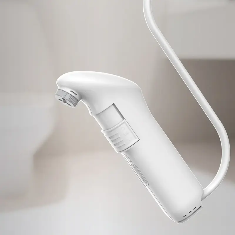 بیده مسافرتی گرین لاین، آفتابه برقی شارژی، Green Lion Portable Travel Bidet Pro، بیده شارژی با مخزن آب، بیده کمپینگ، بیده مسافرتی USB-C، بیده قابل حمل گرین لاین، GNPRTVLBDTWH، بیده شارژی مسافرتی، خرید بیده قابل حمل با گارانتی