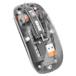 ماوس گرین لاین، Green Lion Transparent Mouse 2، ماوس بی سیم شارژی، ماوس بلوتوثی، ماوس 1600 DPI، ماوس شفاف، ماوس گرین لاین شیشه ای، خرید ماوس بی سیم، ماوس کم صدا، ماوس Transparent Mouse 2 با گارانتی