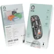 ماوس گرین لاین، Green Lion Transparent Mouse 2، ماوس بی سیم شارژی، ماوس بلوتوثی، ماوس 1600 DPI، ماوس شفاف، ماوس گرین لاین شیشه ای، خرید ماوس بی سیم، ماوس کم صدا، ماوس Transparent Mouse 2 با گارانتی