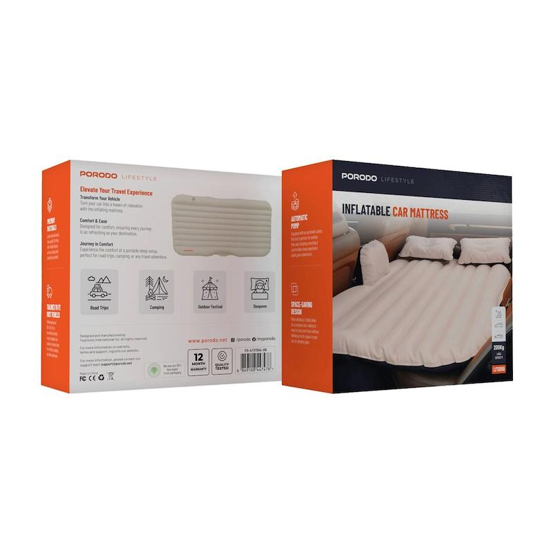 تشک بادی خودرو پرودو، تشک بادی ماشین، PD-LFST056-BG، تشک بادی خودرو Porodo، تشک کمپینگ خودرو، تشک بادی صندوق عقب، تشک بادی سفر، تشک بادی مناسب SUV، تشک بادی با پمپ اتوماتیک، تشک بادی پرودو.