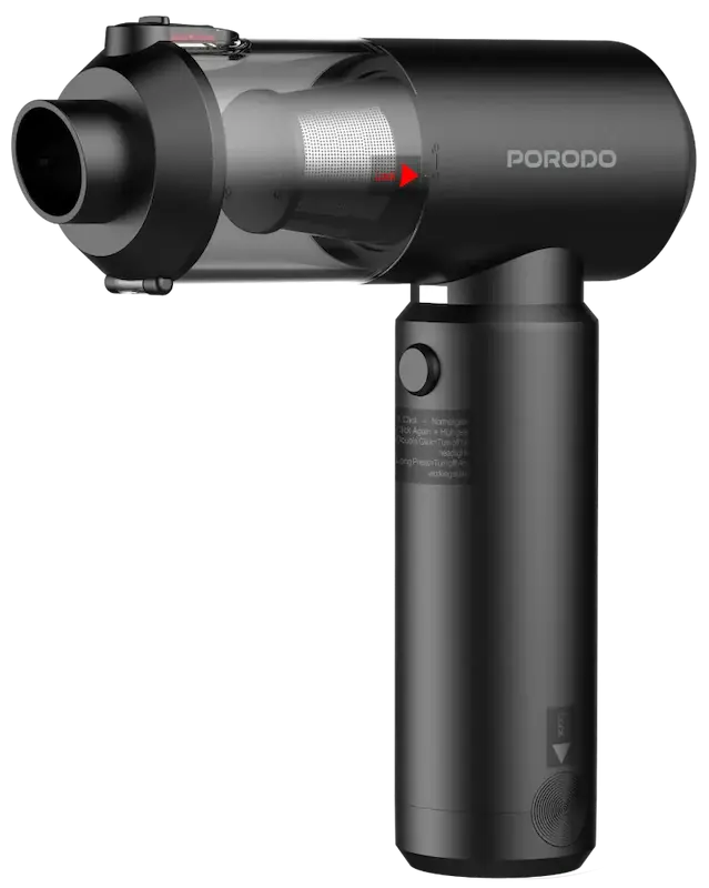جارو شارژی پرودو، دمنده پرودو، PDS5BK، Porodo Tornado Prime، جارو شارژی خودرو، دمنده گرد و غبار، جارو شارژی 120 وات، جارو شارژی براشلس، دمنده کیس کامپیوتر، جارو شارژی قابل حمل، جارو شارژی USB-C، جارو شارژی حرفه‌ای