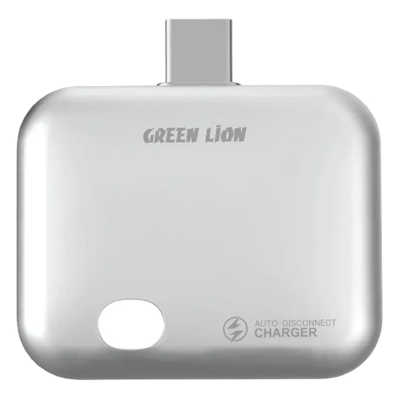 قطع کن شارژ گرین لاین، قطع‌کن هوشمند شارژ، GNAUTDISCHRGY، Green Lion Auto Disconnect، قطع کن خودکار USB-C، قطع‌کن شارژ USB-C، قطع کن هوشمند باتری، قطع کن شارژ 140 وات، Auto Eject گرین لاین، Green Lion Auto-Disconnect Smart Charger