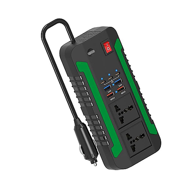 GNSPI300WAT اینورتر فندکی ماشین 300 وات گرین لاین Green Lion Power Inverter Spark 300w