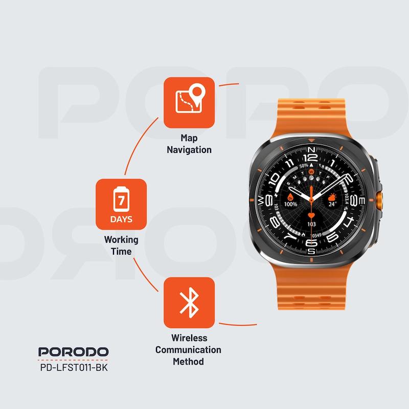 ساعت هوشمند پورودو اسمارت واچ PD-LFST011 PORODO