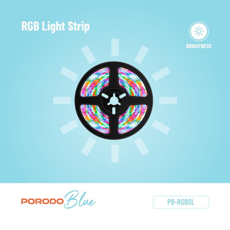 ار جی بی لایت  (RGB) نواری حساس به صدا از برند پرودو مدل PB-RGBSL 