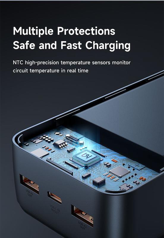 پاوربانک 22.5 وات ظرفیت 30000 مک دودو مدل MCDODO MC-391 بهمراه کابل شارژ با گارانتی