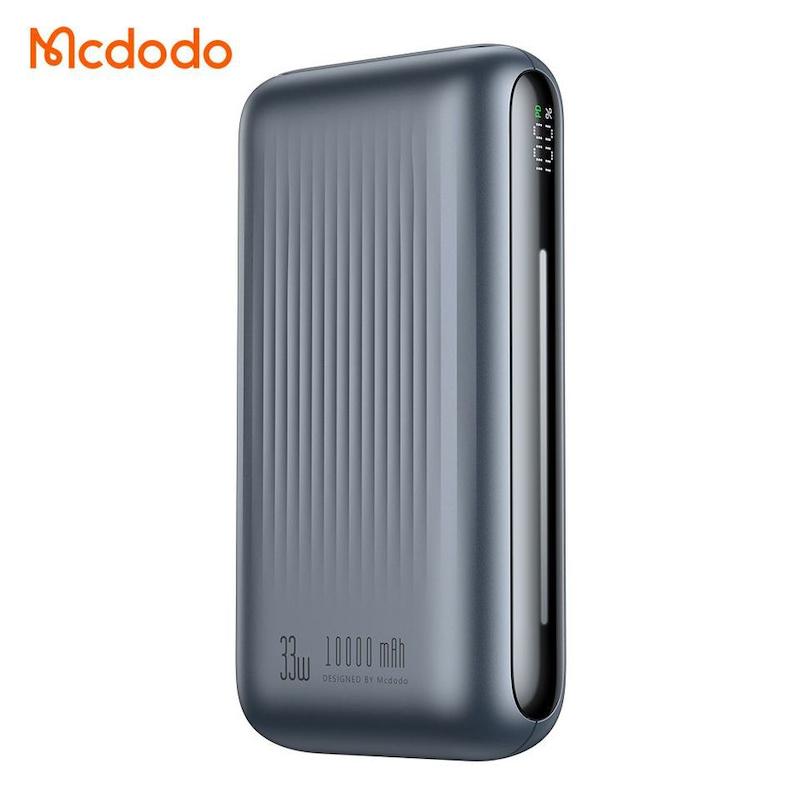 پاوربانک 33 وات ظرفیت 10000 مک دودو مدل MCDODO MC-4530 بهمراه کابل شارژ  به همراه گارانتی