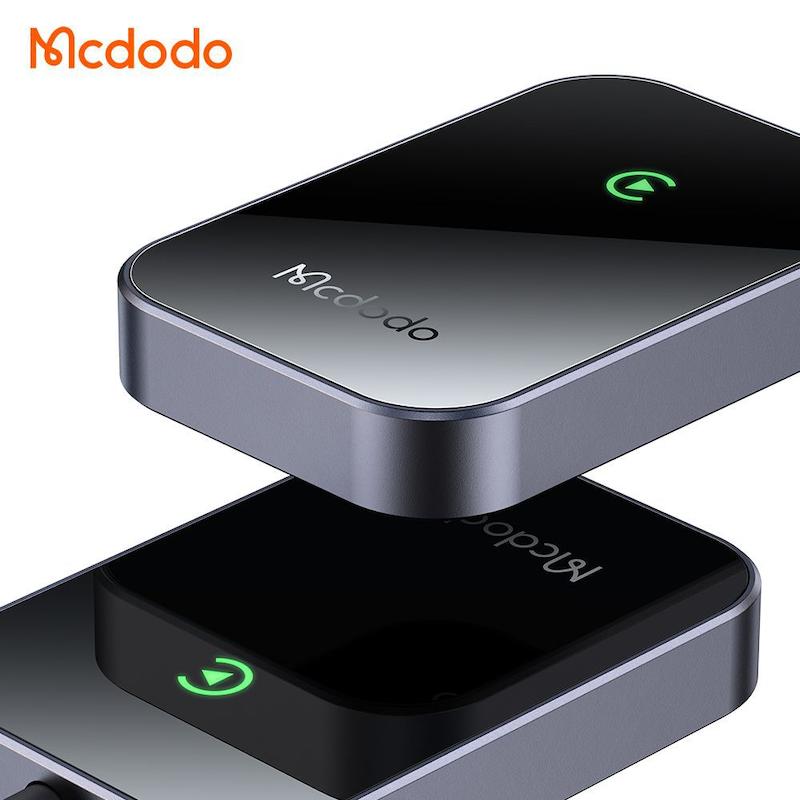 دانگل کارپلی اپل برند مک دودو مدل MCDODO CA-7210 مختص خودرو (جعبه باز)