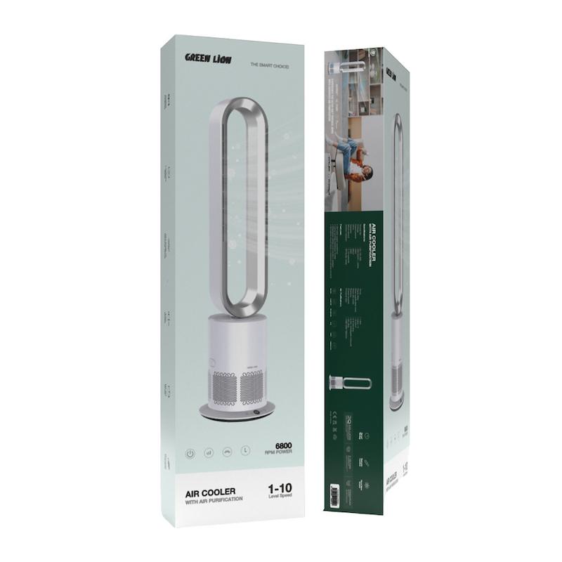 تصفیه هوا و کولر گرین لاین با فیلتر HEPA11 مدل GNAIRCOLPSWH با گارانتی 