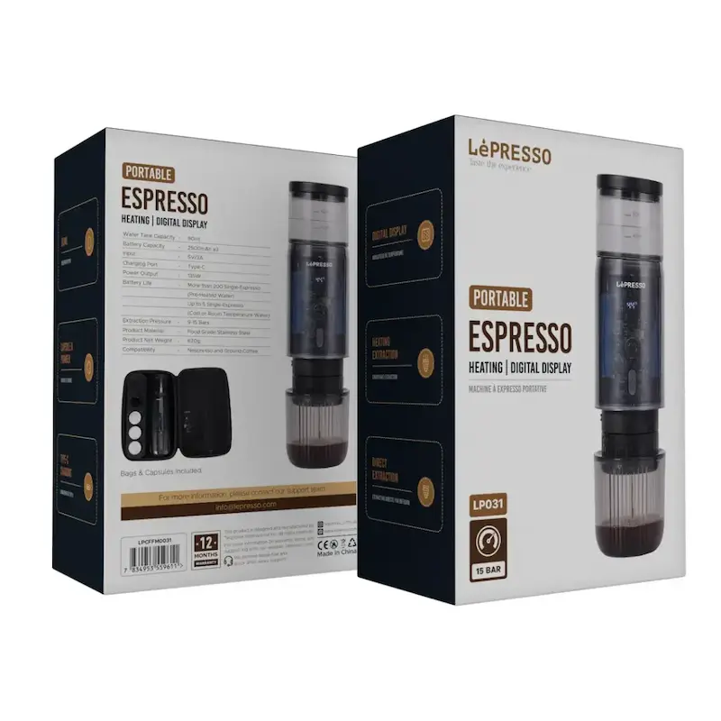  اسپرسوساز قابل حمل لپرسو مدل LPCFFM0031 با گارانتی