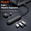 هاب و تبدیل 5 پورت مک دودو HU-143 H به همراه گارانتی MCDODO تایپ C