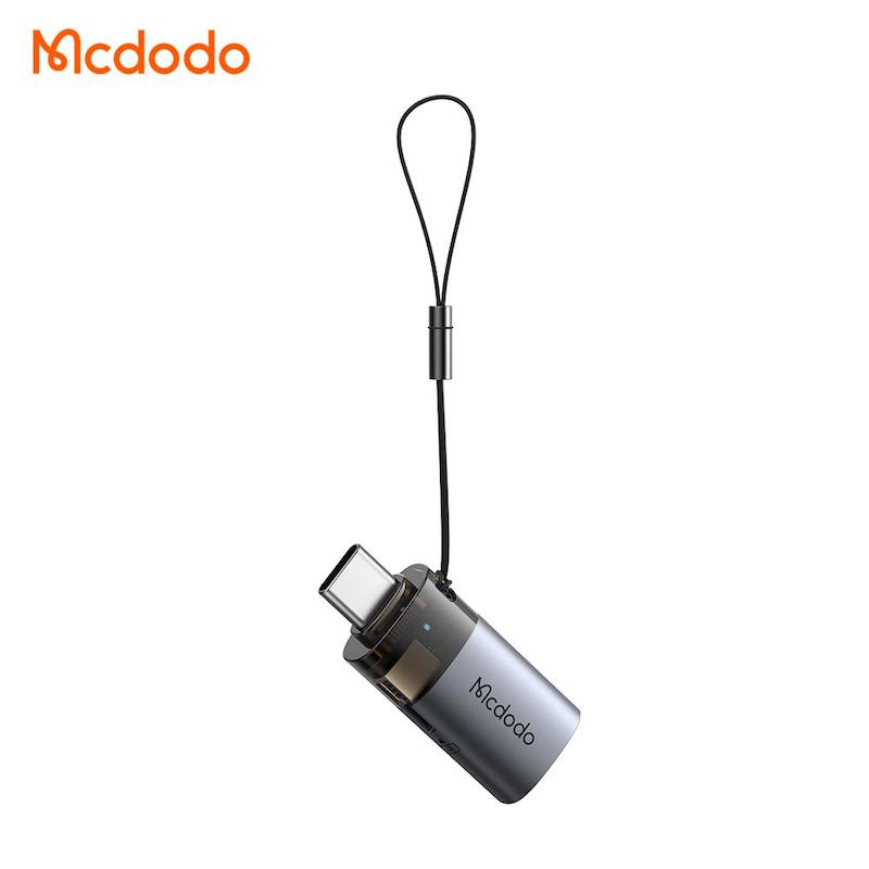 OTG مک دودو تبدیل USB A به تایپ C  و میکرو SD به تایپ C مدل OT-7600 با گارانتی