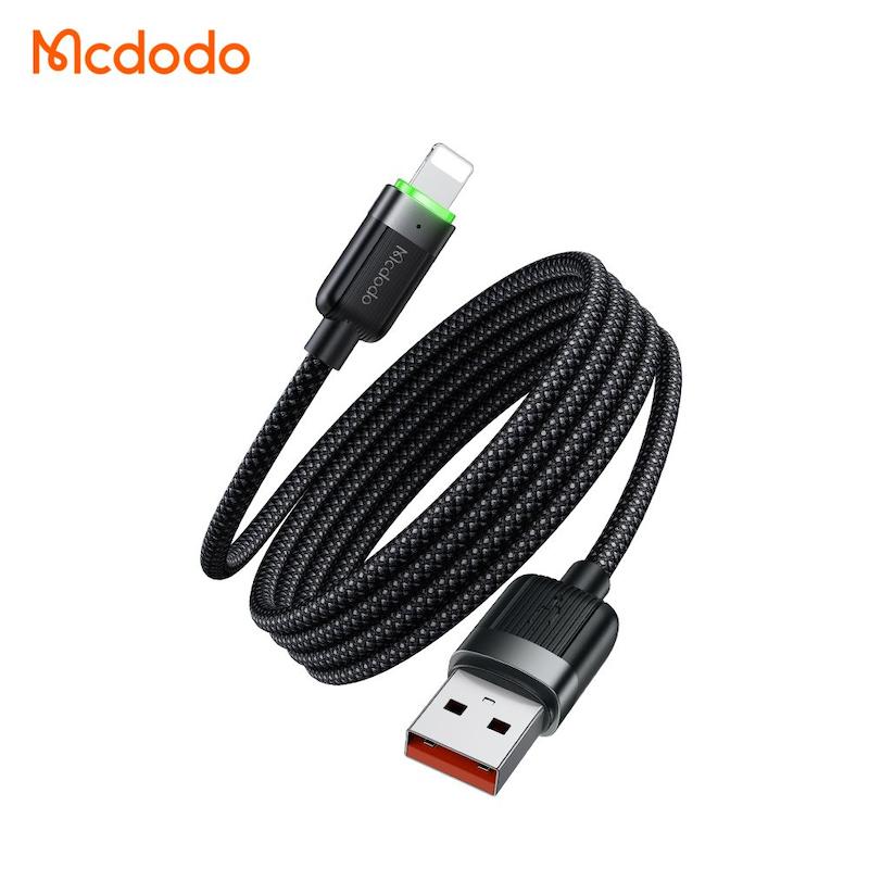 کابل فست شارژ مک دودو ( لایتنینگ به USB )مدل CA-600  مگنتی با گارانتی 