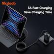 کابل فست شارژ مک دودو ( لایتنینگ به USB )مدل CA-600  مگنتی با گارانتی 