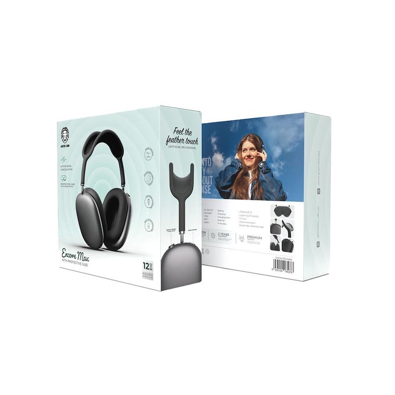 هدفون ان کور مکس (Encore Max) گرین لاین مدل GNENCREMXBK با گارانتی 