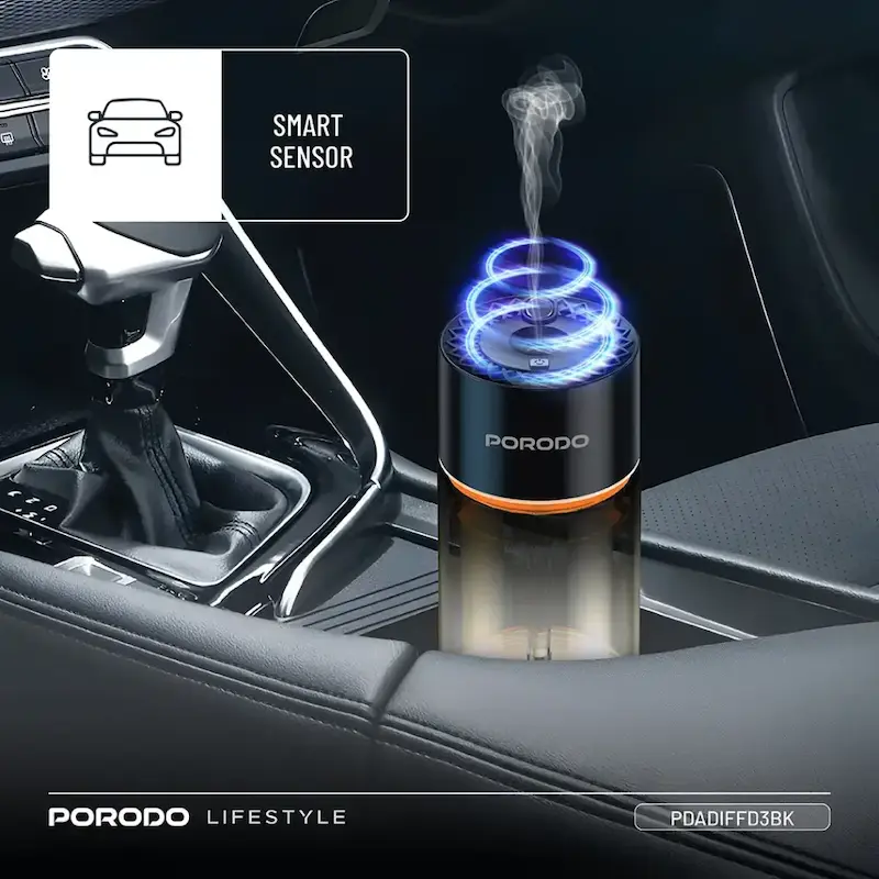 خوشبوکننده هوشمند هوا پرودو، Porodo Valencia، Porodo Aroma Diffuser، PDADIFFD3BK، دیفیوزر هوشمند، خوشبوکننده هوا خانگی