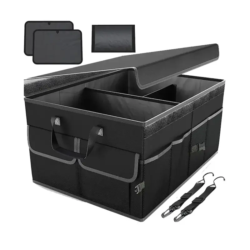 نظم‌دهنده صندوق خودرو گرین لاین، Green Lion Car Trunk Organizer 57L، باکس صندوق ماشین، ارگنایزر صندوق، نظم‌دهنده خودرو بزرگ، سازمان‌دهنده صندوق خودرو
