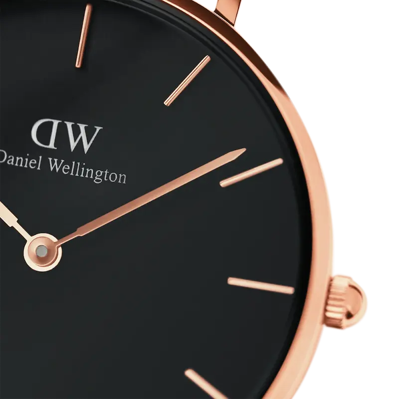ساعت دنیل ولینگتون Petite Ashfield Rose Gold