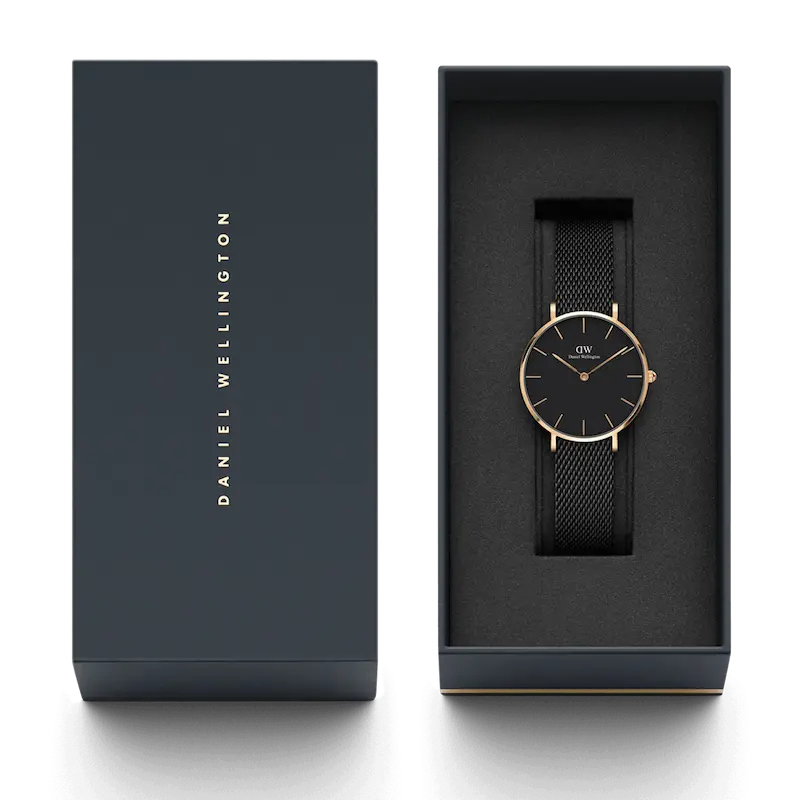 ساعت دنیل ولینگتون Petite Ashfield Rose Gold