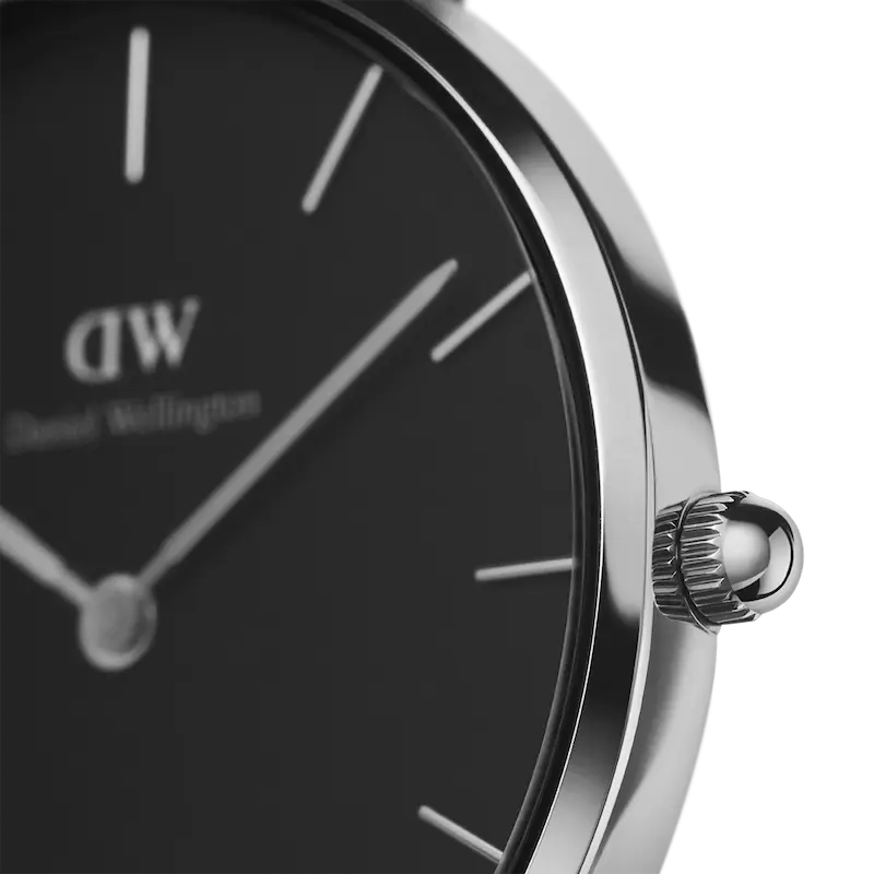 ساعت دنیل ولینگتون Petite Sterling Black