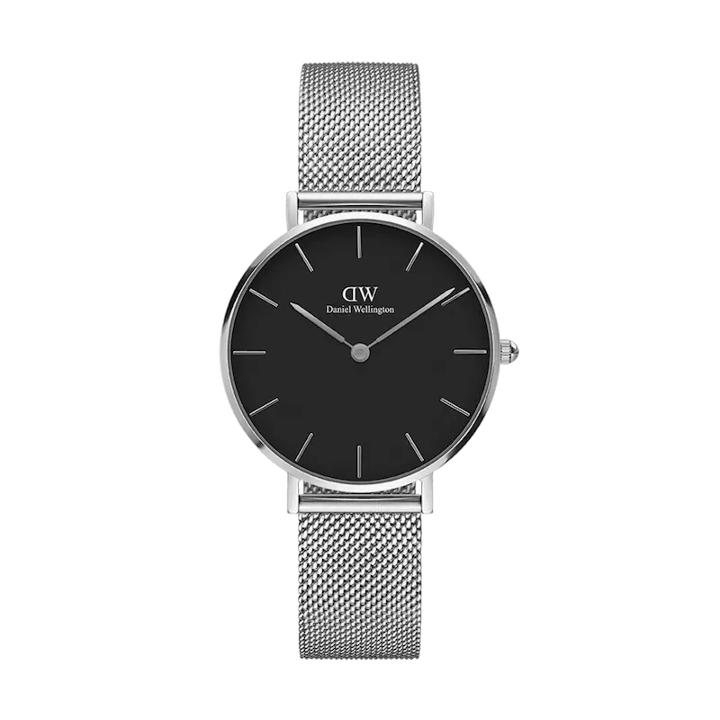 ساعت دنیل ولینگتون Petite Sterling Black
