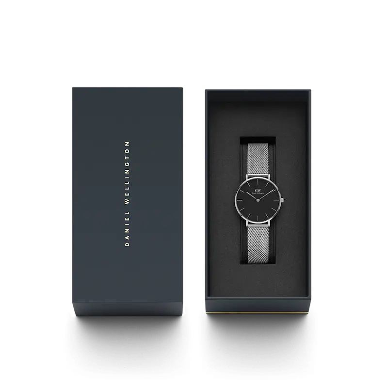 ساعت دنیل ولینگتون Petite Sterling Black